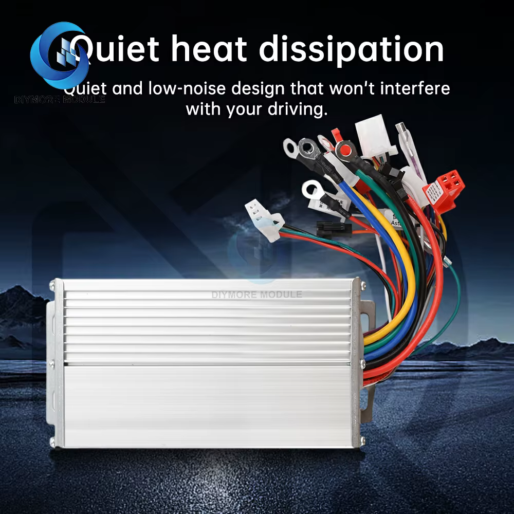 Contrôleur Intelligent sans balais pour vélo électrique 36-72V, 350-1500W, pour accessoires de Scooter électrique
