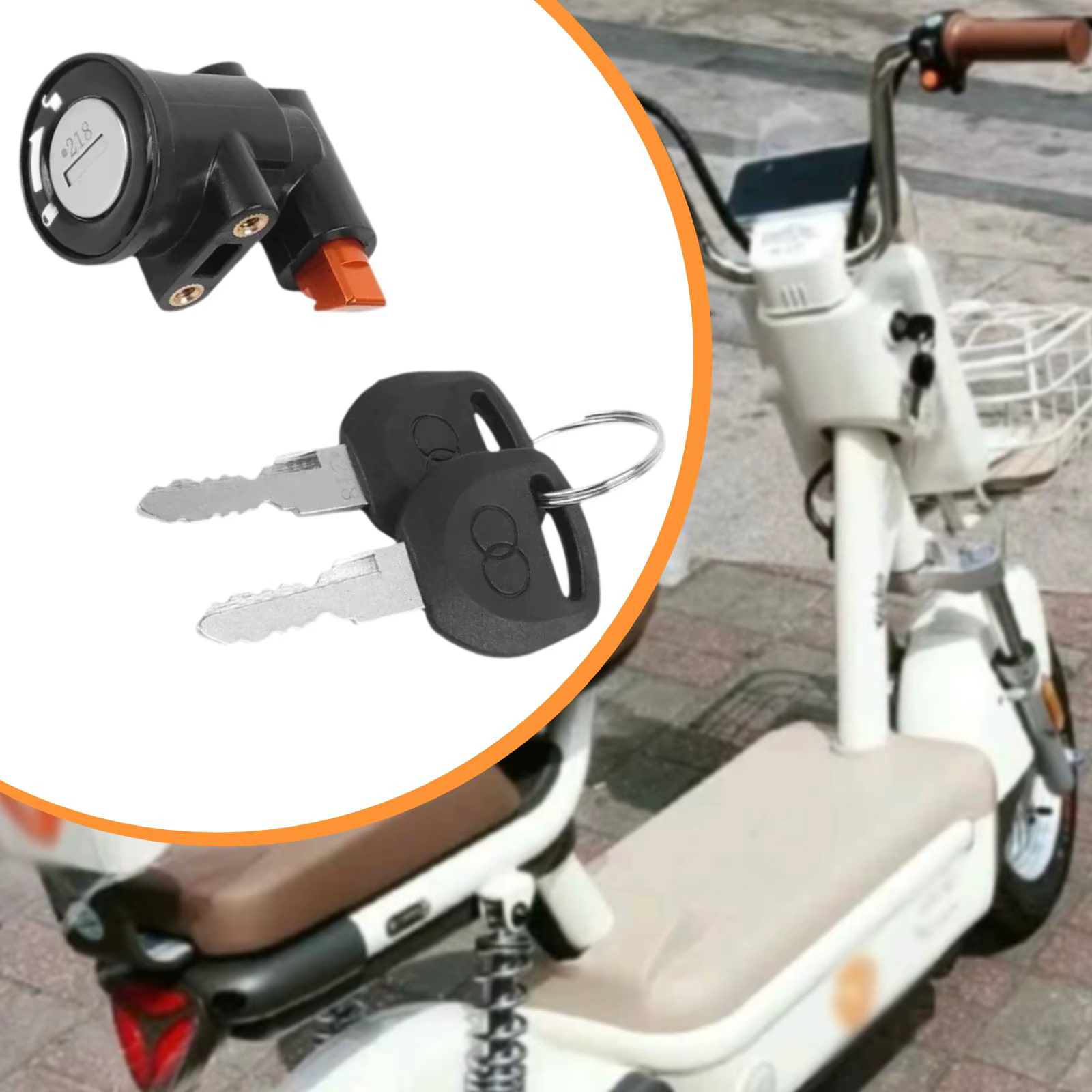 Boîte de batterie cylindrique pour vélo électrique