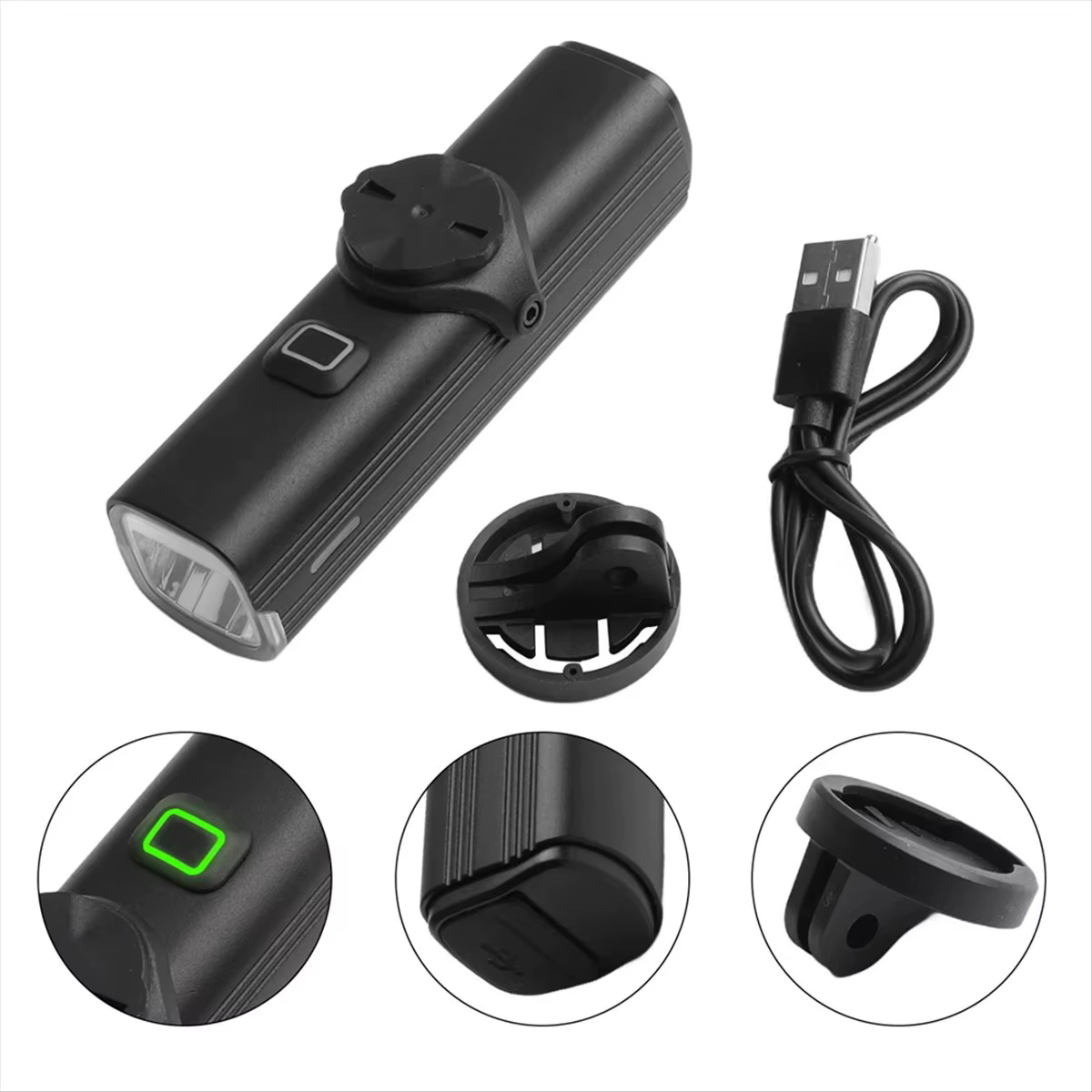 Lumière de vélo Rechargeable USB