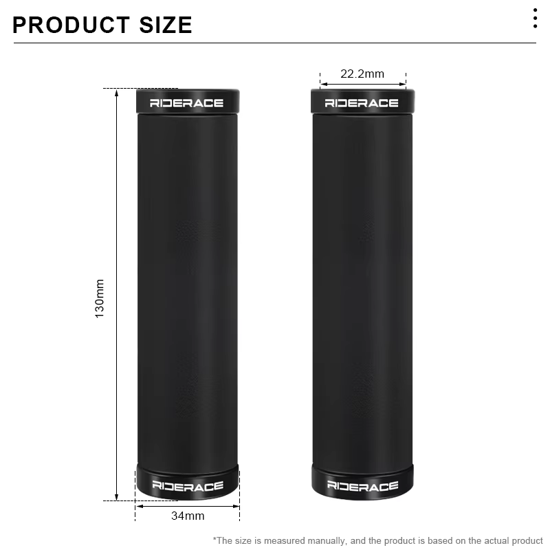 Poignées de vélo manchettes vtt housse de guidon de VTT en caoutchouc ergonomique confortable doux anti-dérapant