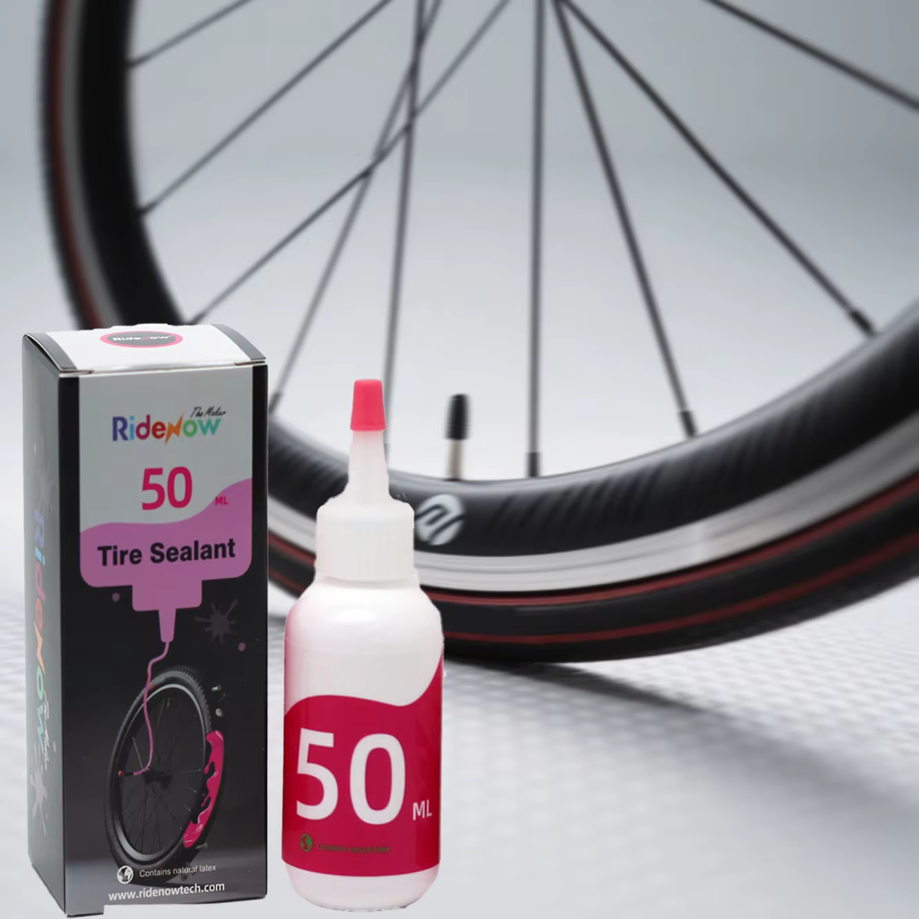 Scellant pour pneus de vélo