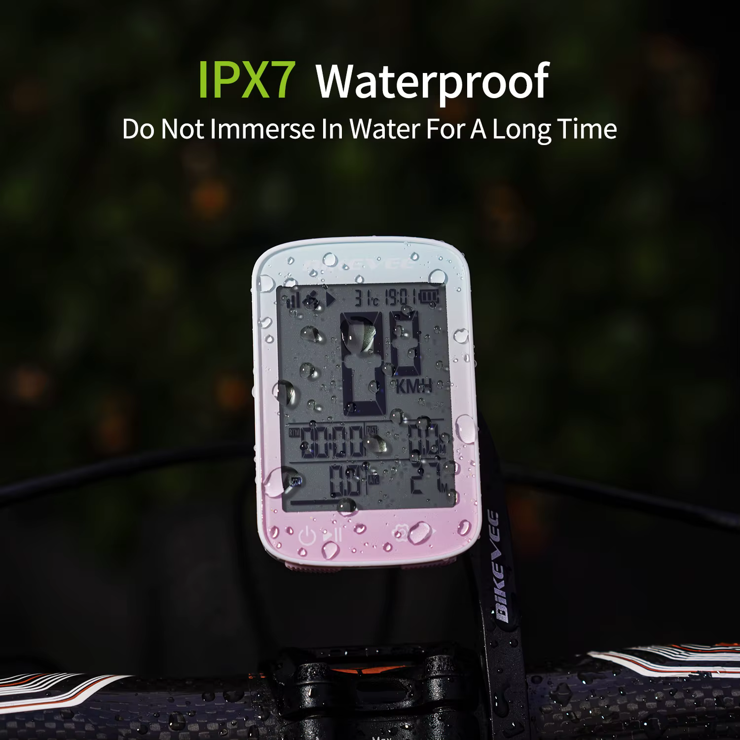 Ordinateur de vélo sans fil GPS