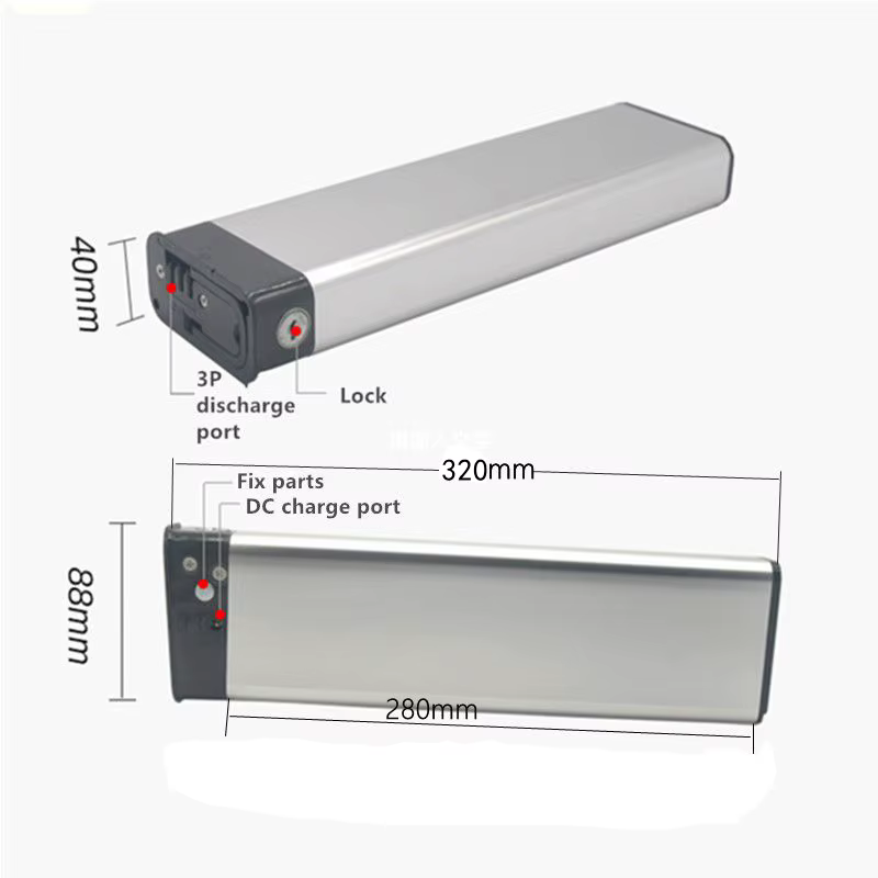 36Volt Pour HoldOn Q1 Pliable Ebike Batterie 36V 7.8Ah 9.6Ah 10.5Ah Pliant Vélo Électrique
