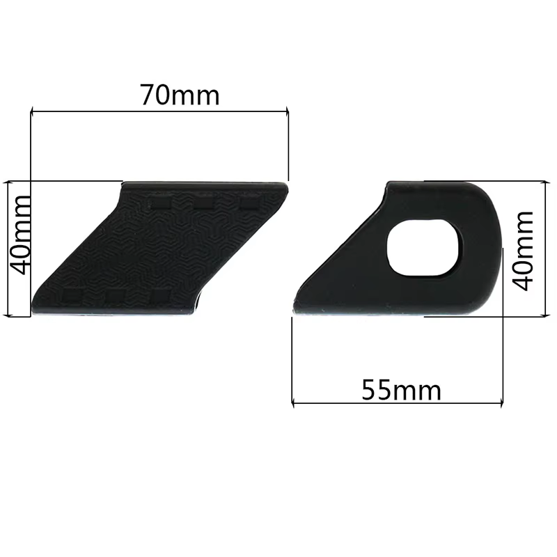 ENLEE couvercle de protection de manivelle de vélo de montagne ensemble de manivelle de vélo vtt couvercle de bras de manivelle de protection universel 4 pièces/1 ensemble