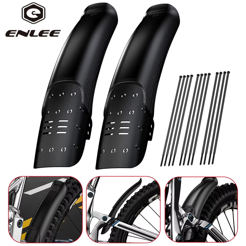 1/2 pièces ENLEE vélo coque dure garde-boue