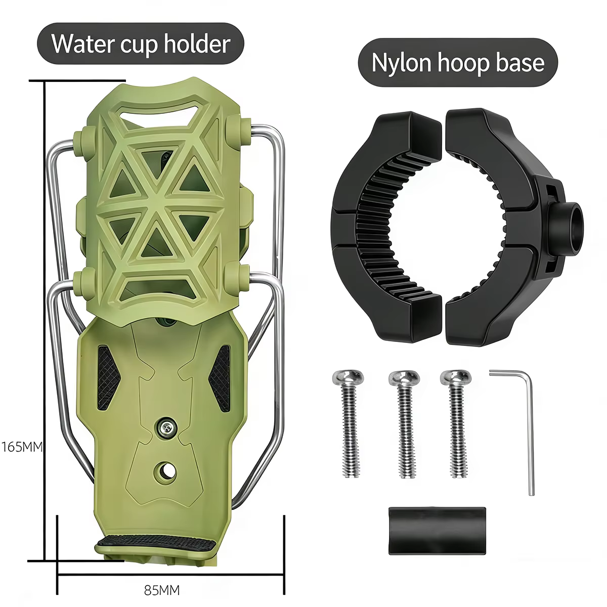 Porte-gobelet pour vélo 360 ° Support universel rotatif pour VTT