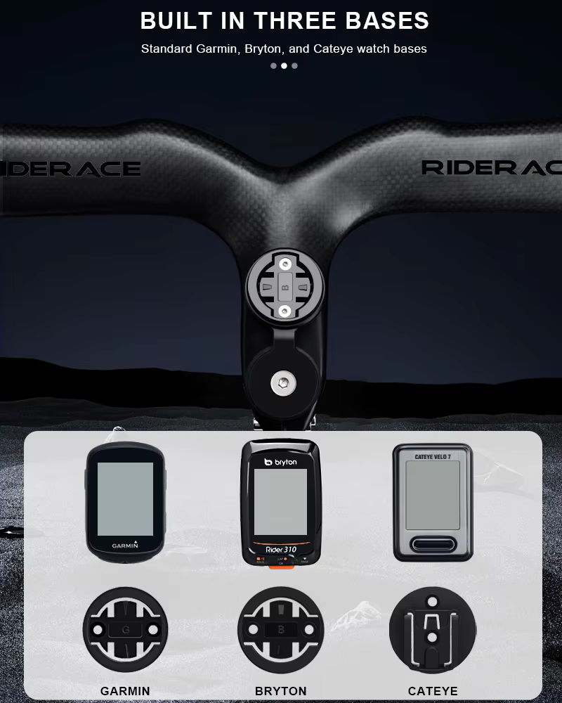 Support d'ordinateur de vélo pour Garmin Edge Bryton Cateye