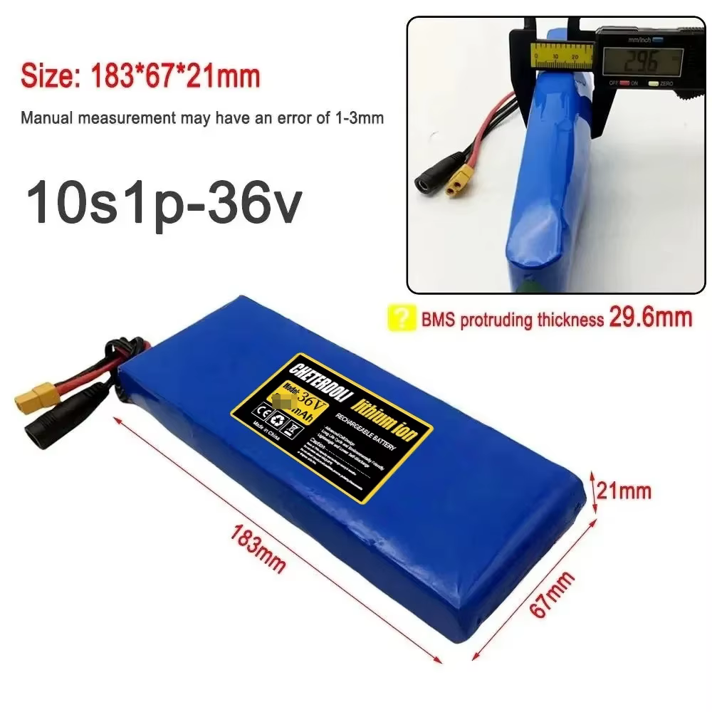 Batterie pour trottinette électrique 36V 4000mAh 10S1P