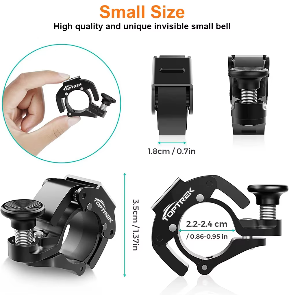 Anneau de cloche de vélo en acier inoxydable