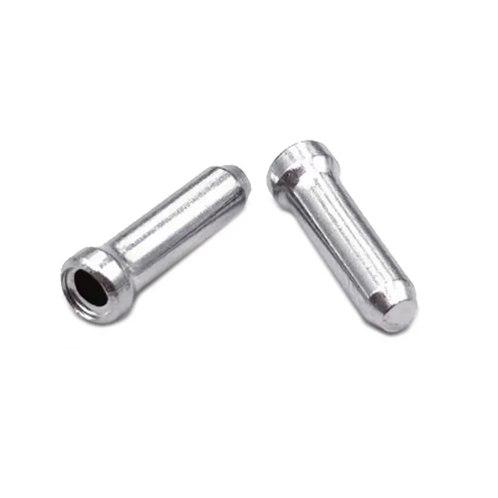 Embouts de câble de frein de vélo en aluminium pour ligne