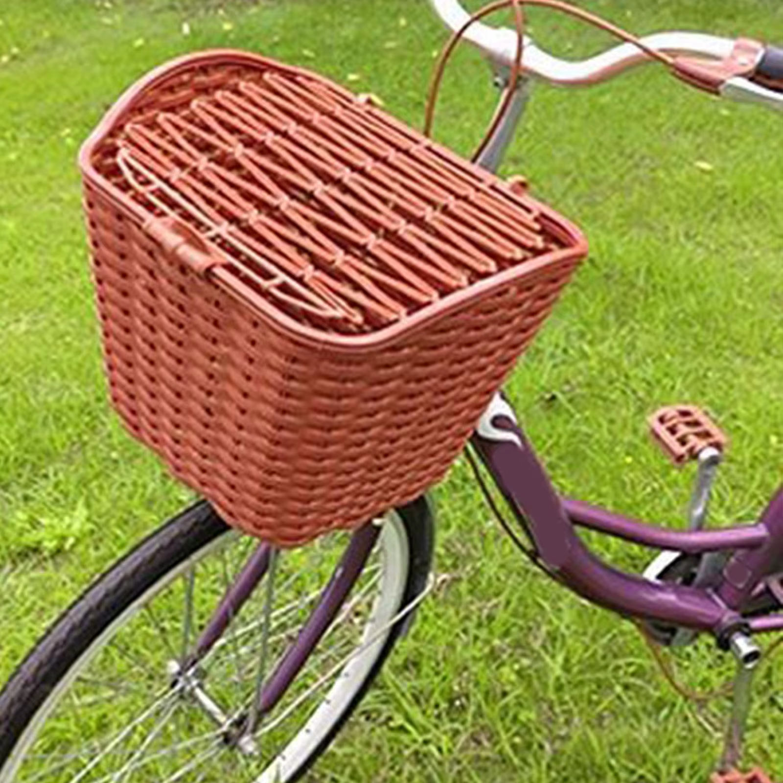 Panier suspendu de vélo avec couvercle