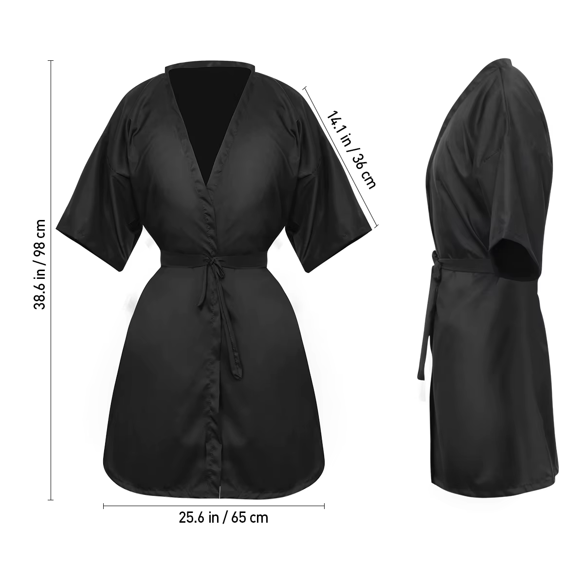 Salon Client robe Robes Cape Salon de coiffure coupe de cheveux Cape professionnelle coupe de cheveux Smock Kimono Style beauté coiffure tablier
