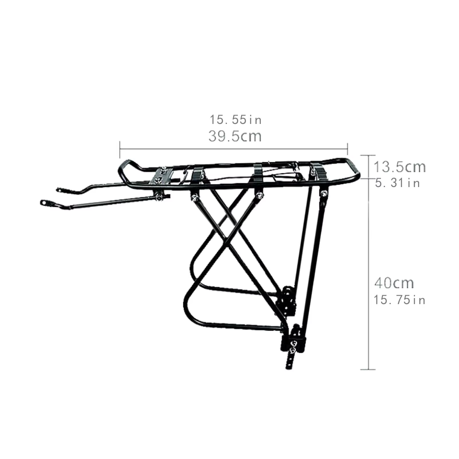 Porte-bagages arrière pour vélo de route