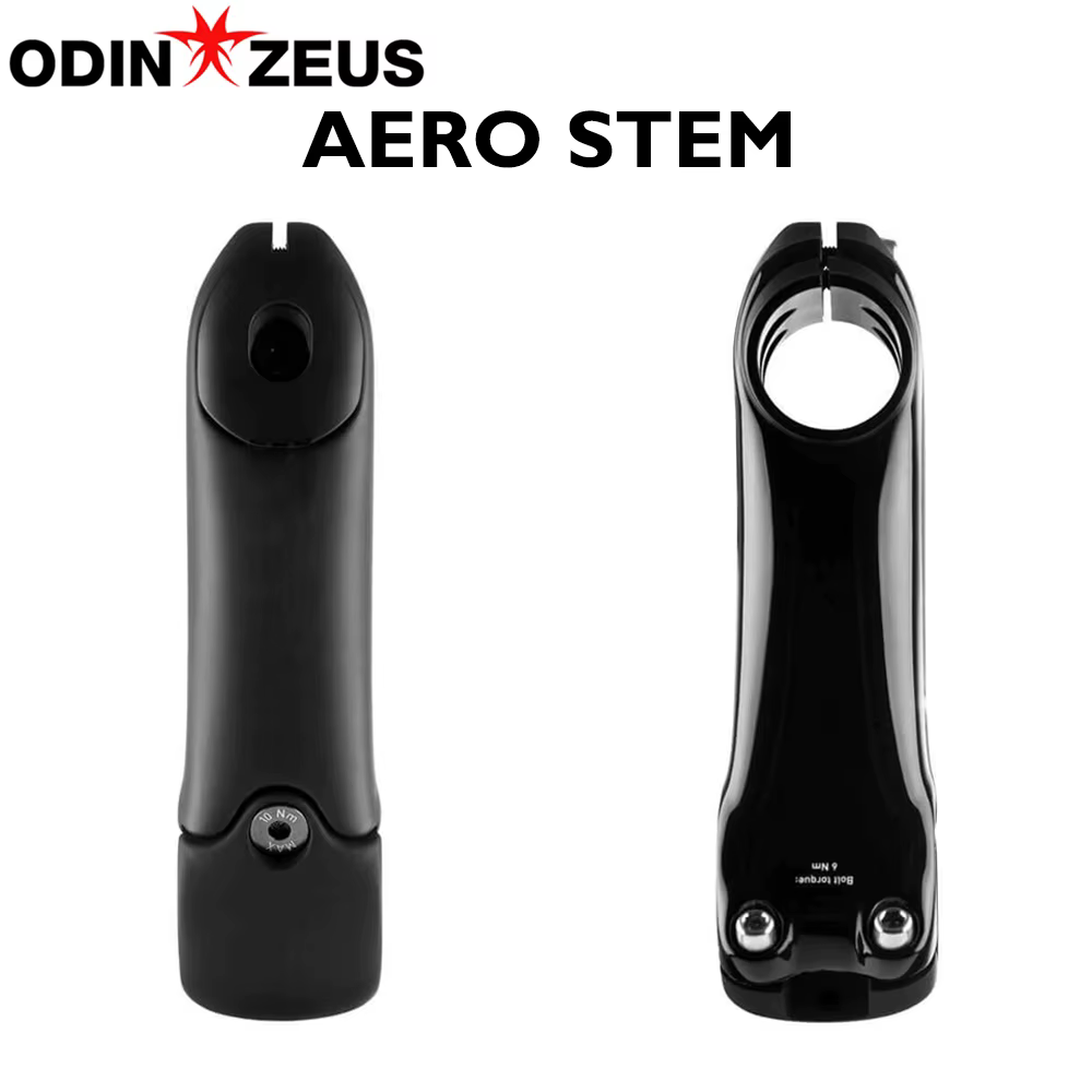Tige de vélo de route Aero en carbone -17 ° à -7 ° Support d'ordinateur GPS réglable de 31