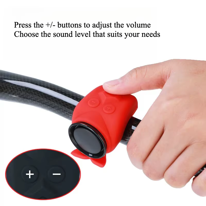 Klaxon électrique rechargeable pour vélo