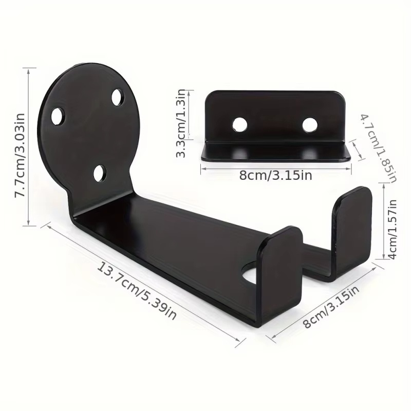 Support mural robuste pour vélo – Crochet de rangement pratique pour VTT