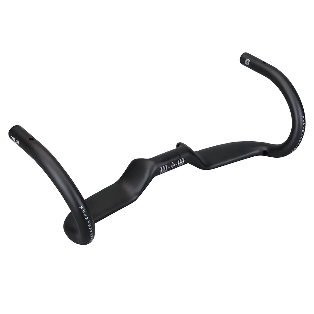 Poignée de gravier 14 ° Guidon de vélo en carbone