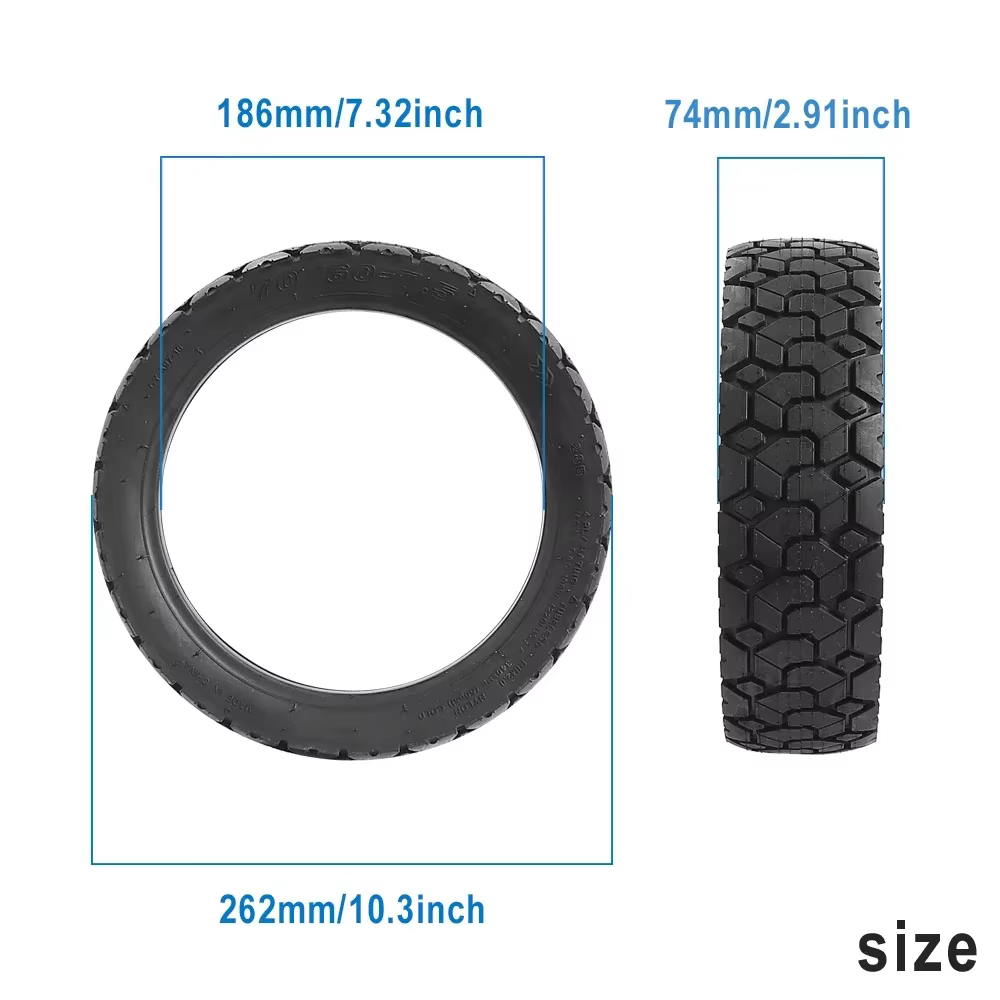 Pneu tout-terrain Tubeless de 11 pouces pour Scooter électrique Ninebot ZT3 ZT3 Pro