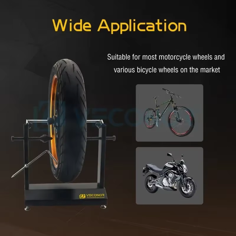 Équilibreur de roue de moto et de vélo