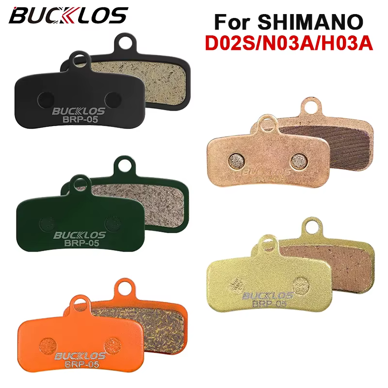 BUCKLOS plaquette de frein de vélo pour SHIMANO N03A H03A D03S vtt vélo de route plaquettes de disque hydrauliques résistant à l'usure plaquettes de frein à disque de vélo