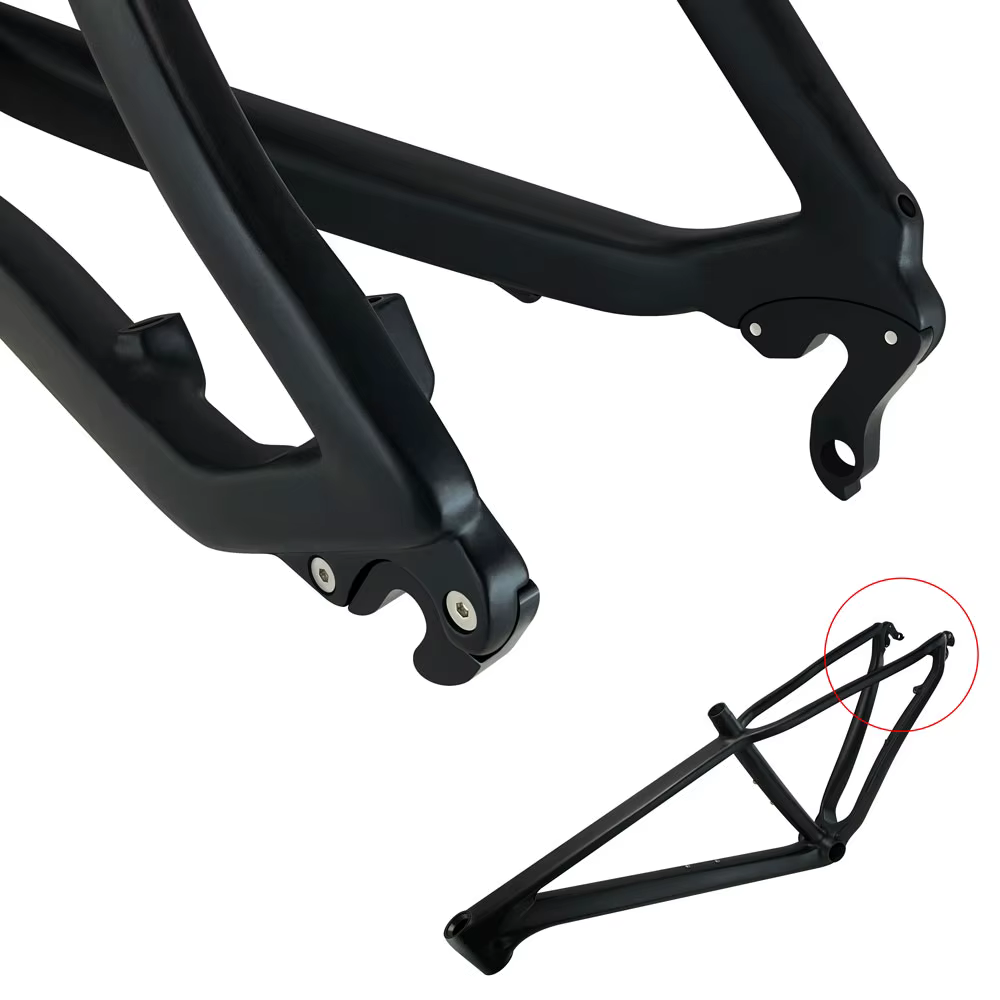 Cadre de vélo en carbone T800 vtt