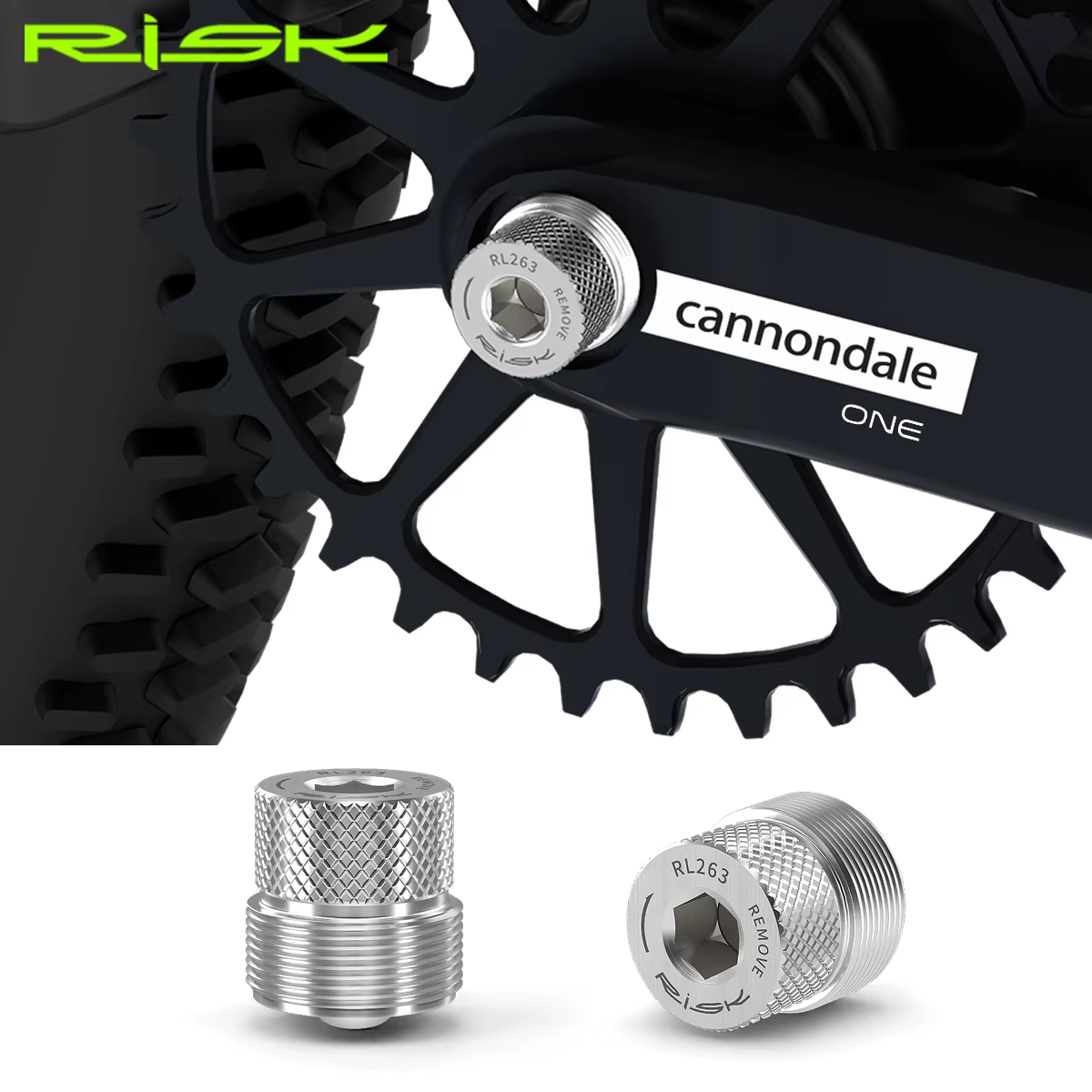 RISK – outil de démontage du bras de manivelle de vélo et de démontage du disque, pour Cannondale SI/SISL/SISL2, extracteur de pédalier de plateau de vélo