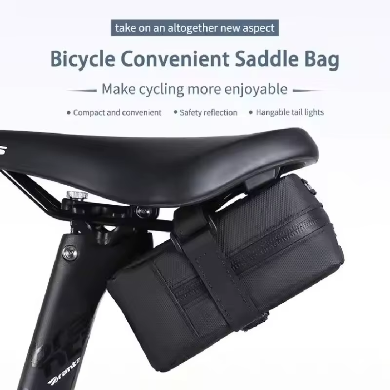 Sac à outils étanche sous le siège de vélo