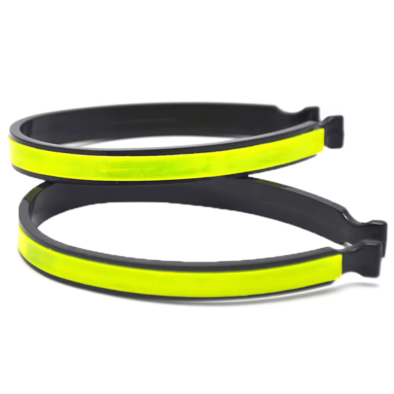 Lot de 2 clips réfléchissants pour pantalon