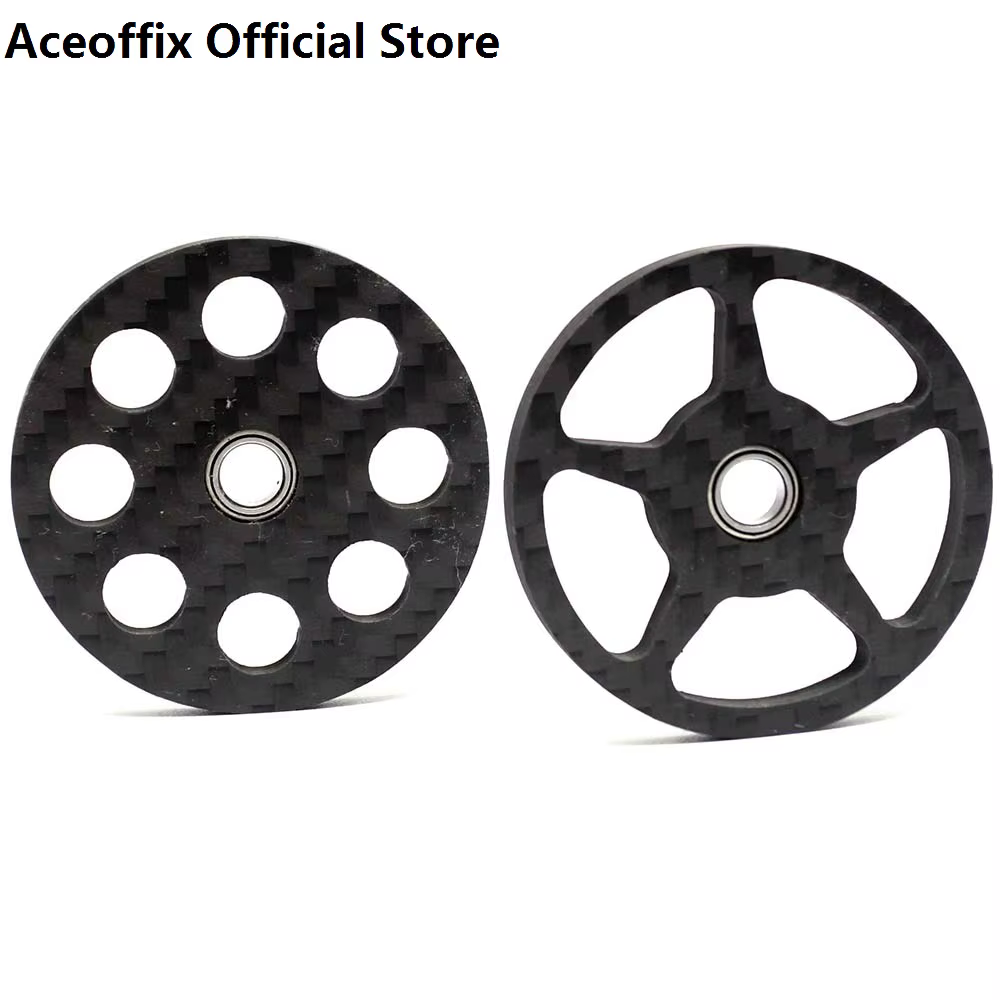 Aceoffix-Carbon Easy Wheels pour Brompton 3SIXTY