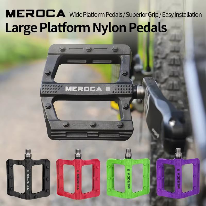 Pédales de vélo MEROCA en nylon