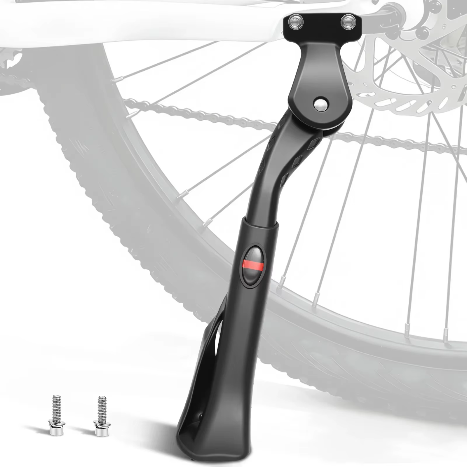 Béquille de vélo réglable en alliage d'aluminium