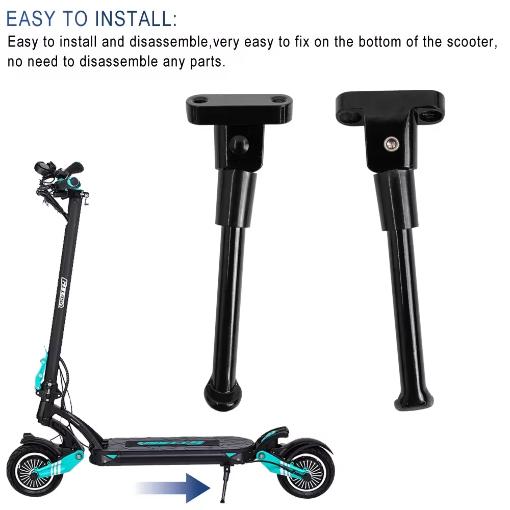 Support de pied 160mm pour Scooter électrique, béquille de stationnement pour VSETT 9 9 + VSETT9 VSETT9 +, pièces de Support pour Scooter pliant