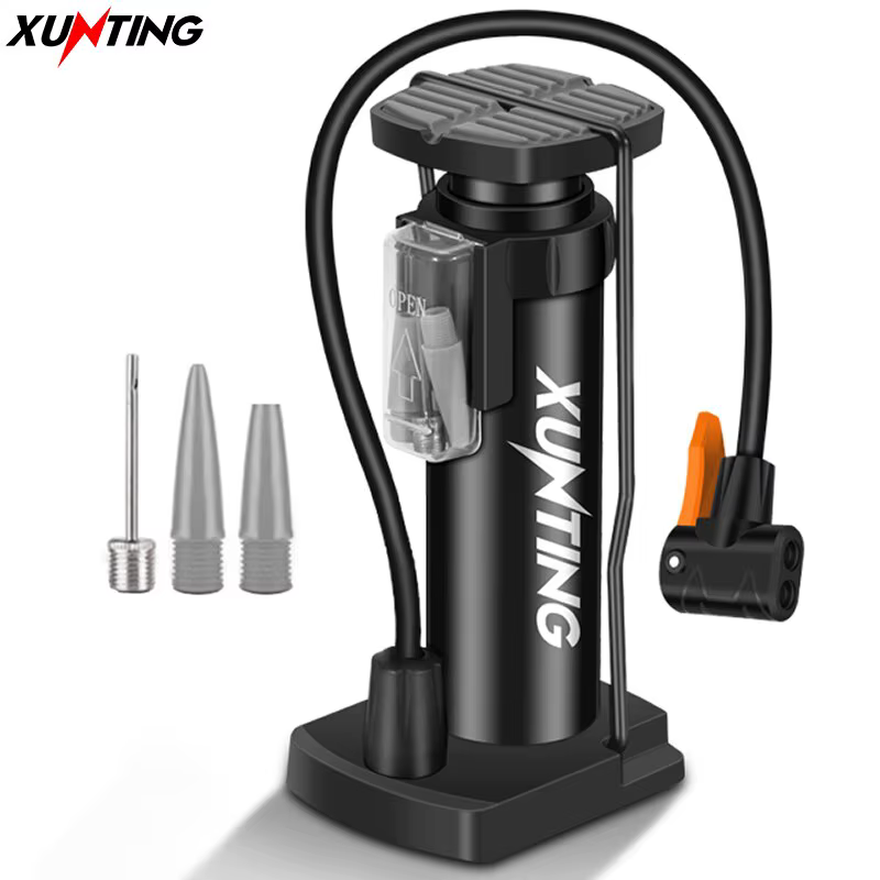 Xunting 140PSI Haute Pression Pompe À Vélo AV FV Portable Air Gonfleur Pied