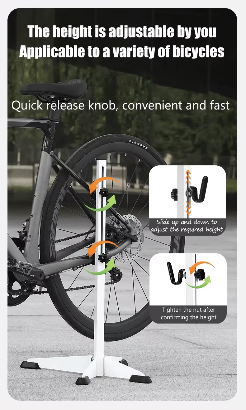 Support de vélo pliable TOSUOD pour VTT et vélo de route