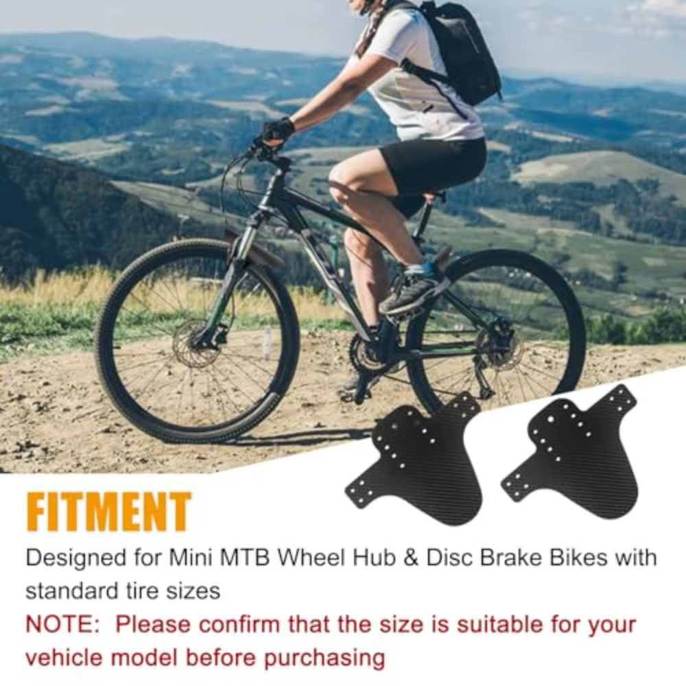 Ailes de garde-boue universelles pour vtt
