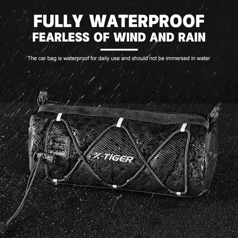 X-TIGER sac de vélo Portable guidon multi-usages grande capacité sac à dos vtt route cyclisme cadre Tube sac sacs à bandoulière