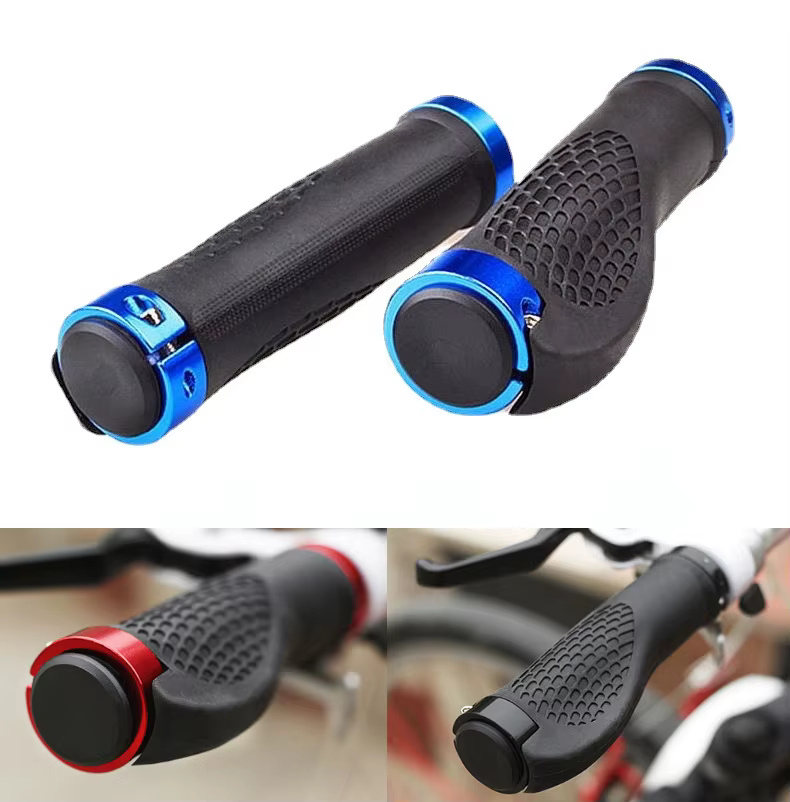 Poignées de guidon de vélo antidérapantes en Silicone