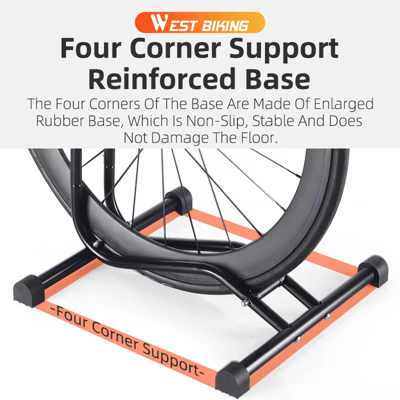 WEST BIKING – support de stationnement de vélo 3 en 1