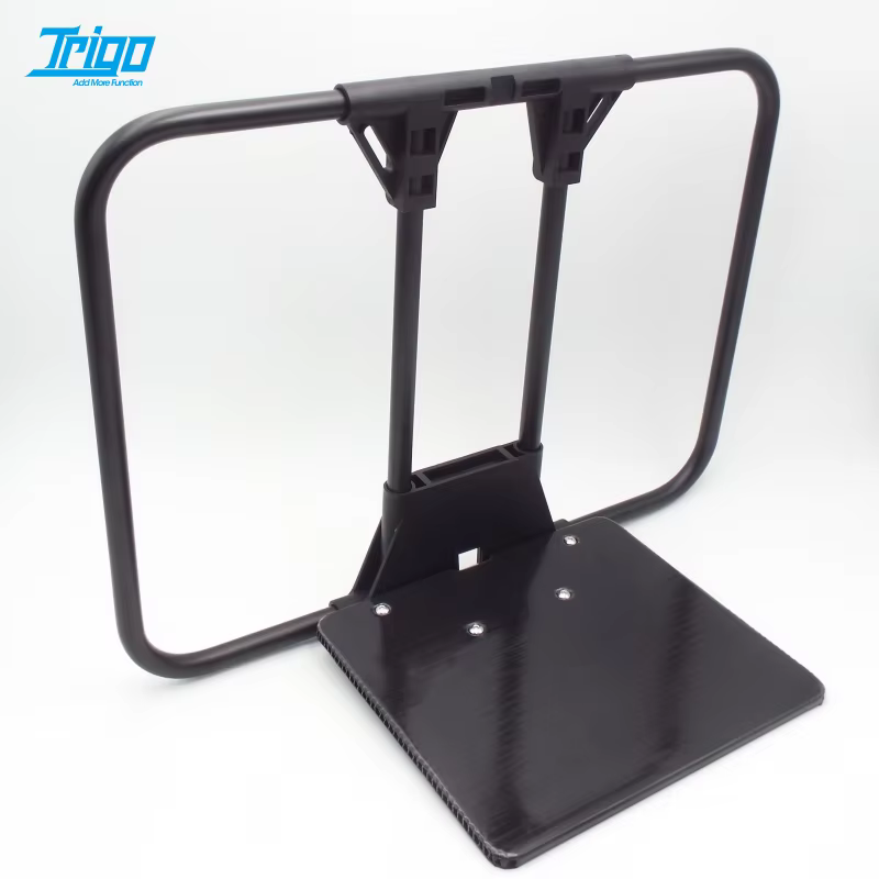 Plaque d'extension de cadre de sac en S de vélo
