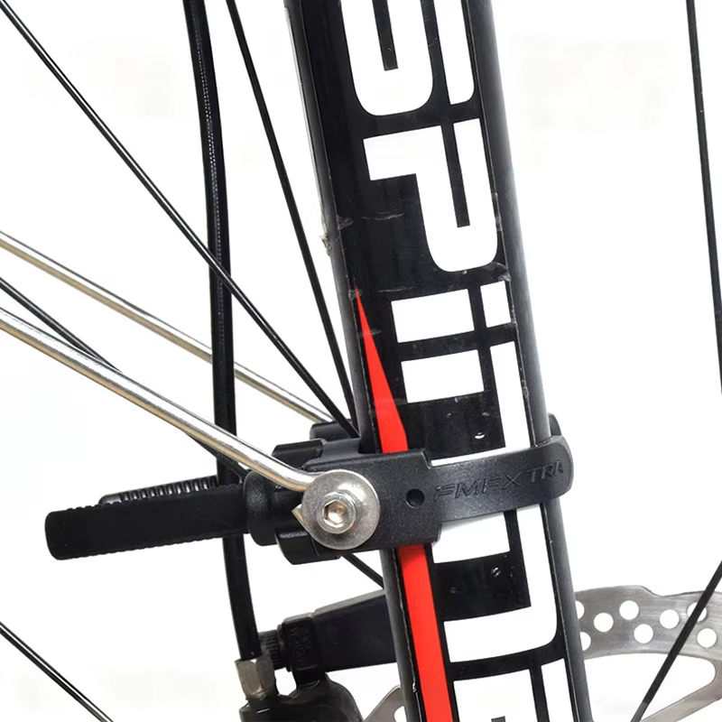 Support de fixation pour fourche de vélo en 2 parties