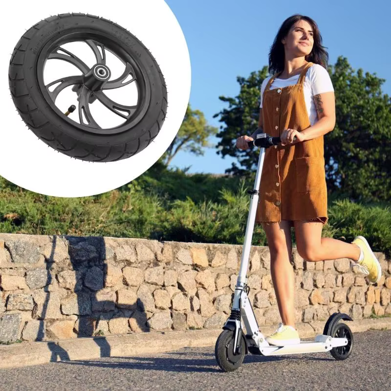 Pneu Scooter électrique avec moyeu roue