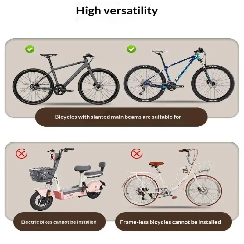 Siège de vélo pour enfant rotatif et pliable à fixation avant