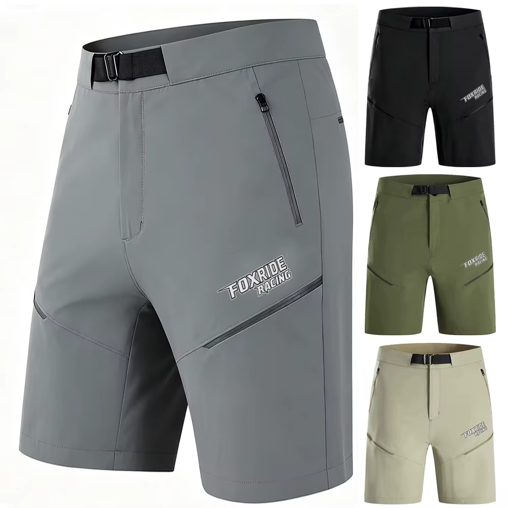 FOXRIDE RACING Short de cyclisme homme femme, vêtements de vélo, short de VTT, Enduro, Downhill, pantalon de vélo, culotte de cyclisme