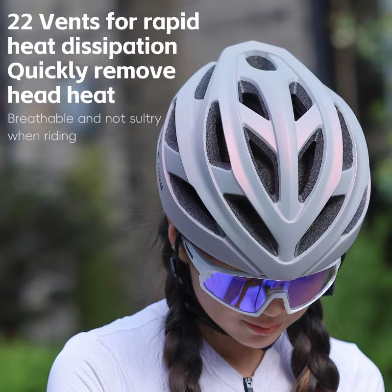 WEST BIKING-Casque de vélo léger pour femme