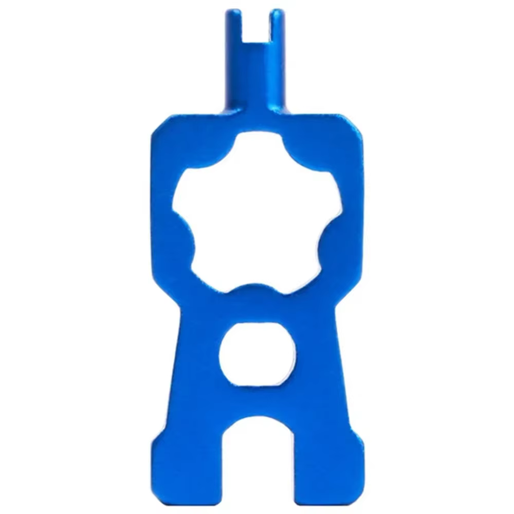 Outil de réparation de valve de vélo portable 4 en 1