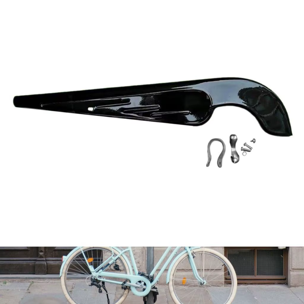Couvercle de chaîne de vélo en métal