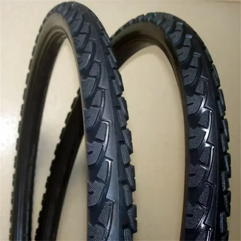 Pneu solide de vélo 20/24/26 pouces x1.50/1.95/1 3/8 pneus solides