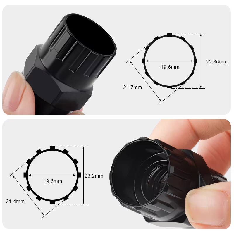 Kit d'outils de retrait de volant d'inertie de vélo avec clé à roue libre de Cassette 12 dents outil de démontage de