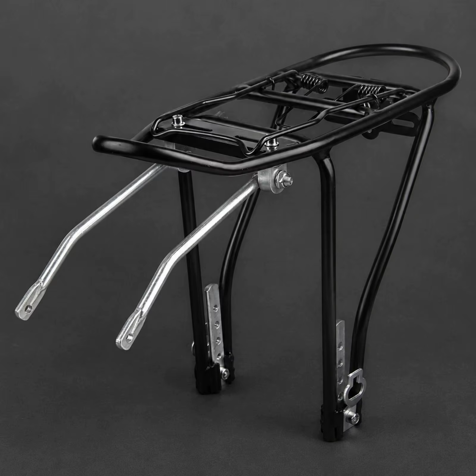 Porte-bagages arrière pliable et réglable pour vélo