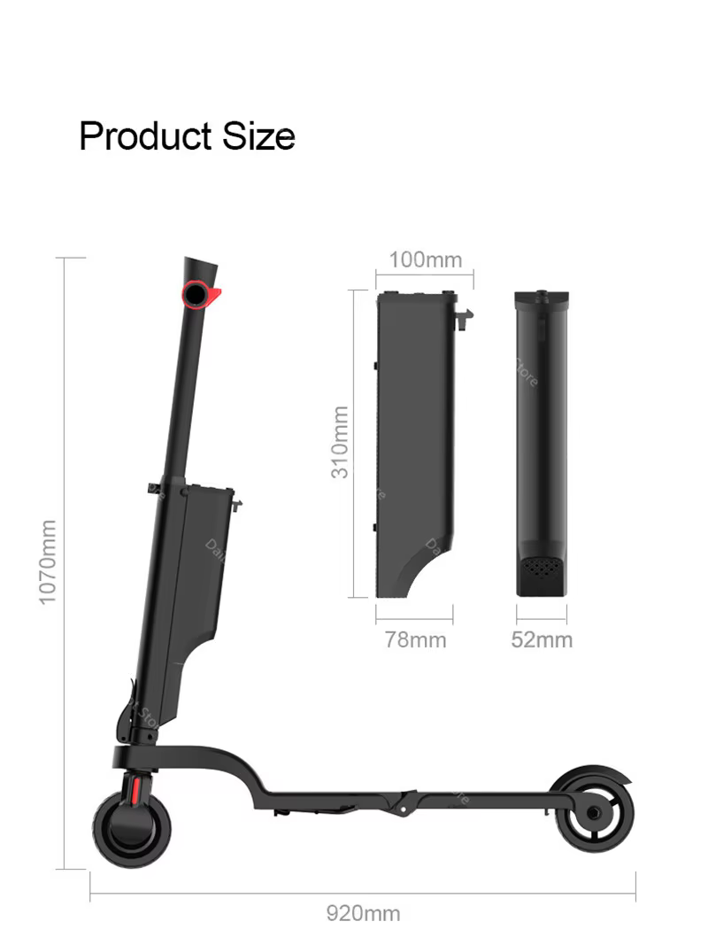 Daibot-Scooter électrique portable X6